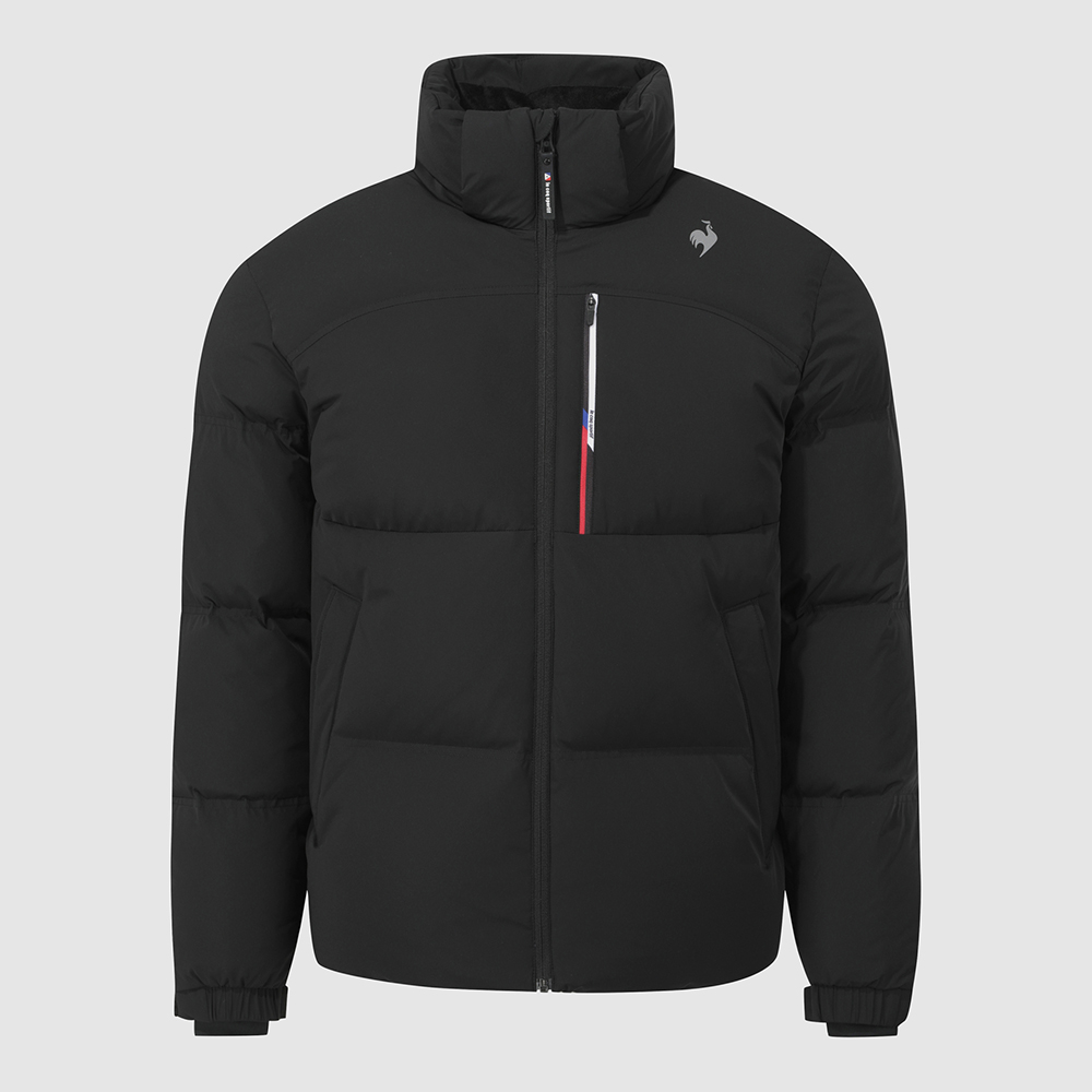 르꼬끄 스포르티브 유니 레귤러핏 벤쳐 구스 숏다운자켓 - 블랙 QQ423EDJN1(le coq sportif Venture Goose Short Down Jacket Black) - 4