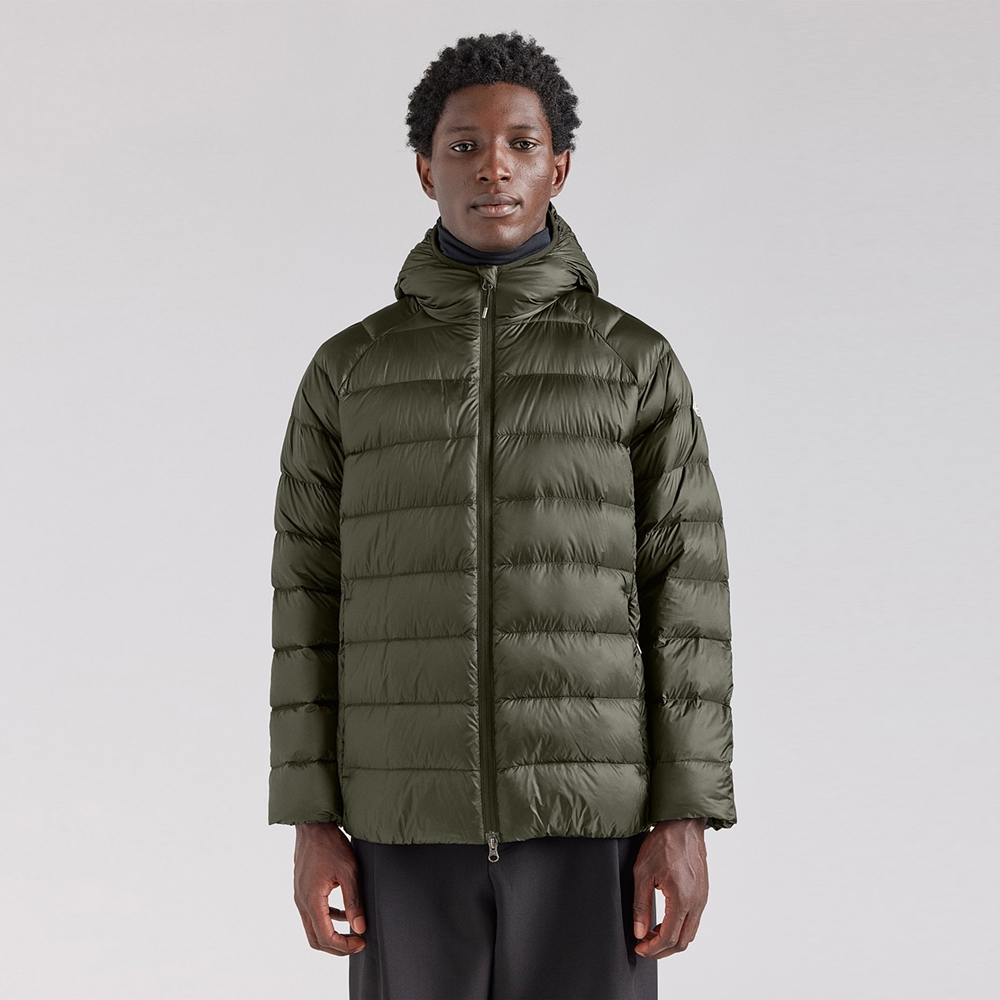 피레넥스 (24FW) 애어리얼 후디드 다운 자켓 - 딥 카키(Pyrenex (24FW) ARIAL Hooded Down Jacket - Deep Khaki) - 3