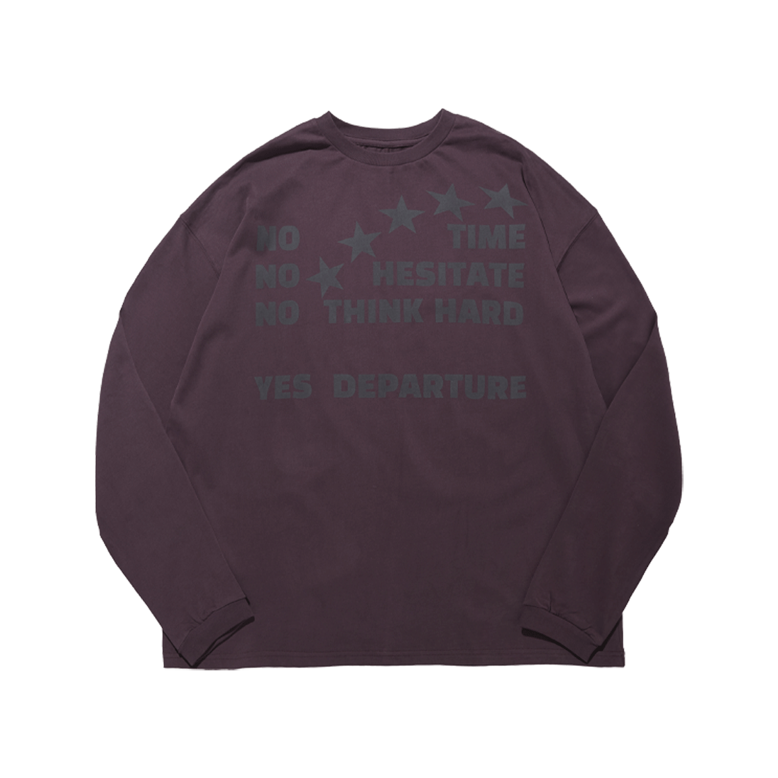 BEEHFWTS01BU Express Holiday Yes Departure Longslevee Burgundy