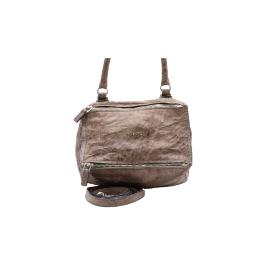 IT57GN9HE23O Givenchy BB05251004 Pandora Wrinkled Lambskin Small Tote & Shoulder Bag