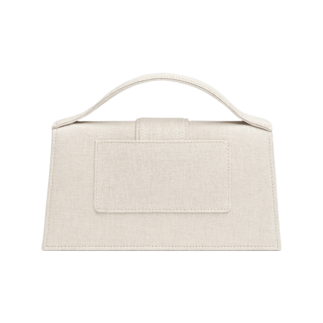 자크뮈스 레 클래식 라지 밤비노 크로스바디 플랩백 라이트 그레이지(Jacquemus Les Classiques Large Bambino Crossbody Flap Bag Light Greige) - 2