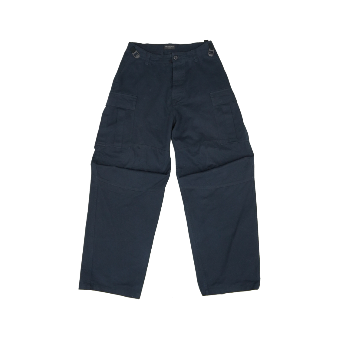 IT3EBQ7T8PCI Balenciaga Pocket Detail Work Pants - Navy