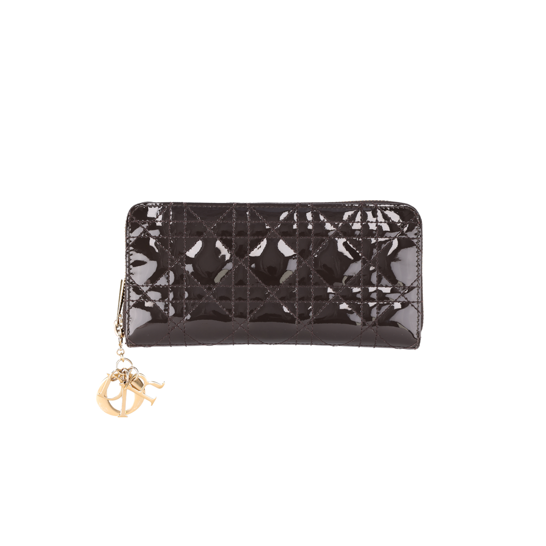 ITRQE78C44P8 Dior S0007OVRB Wallet in Smoky Gray Patent