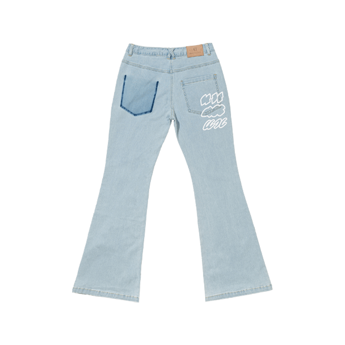 익스프레스 홀리데이 홀리데이 플레어 데님 팬츠 라이트 블루(Express Holiday Holiday Flare Denim Pants Light Blue)