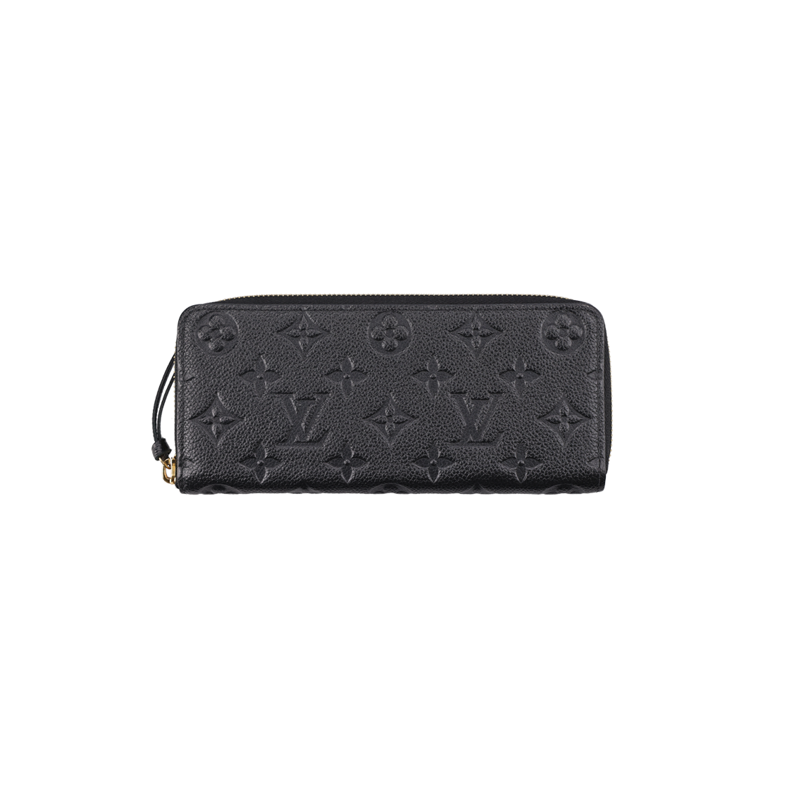ITV3PQ8JOJAD Louis Vuitton Clemence Wallet Monogram Empreinte Black