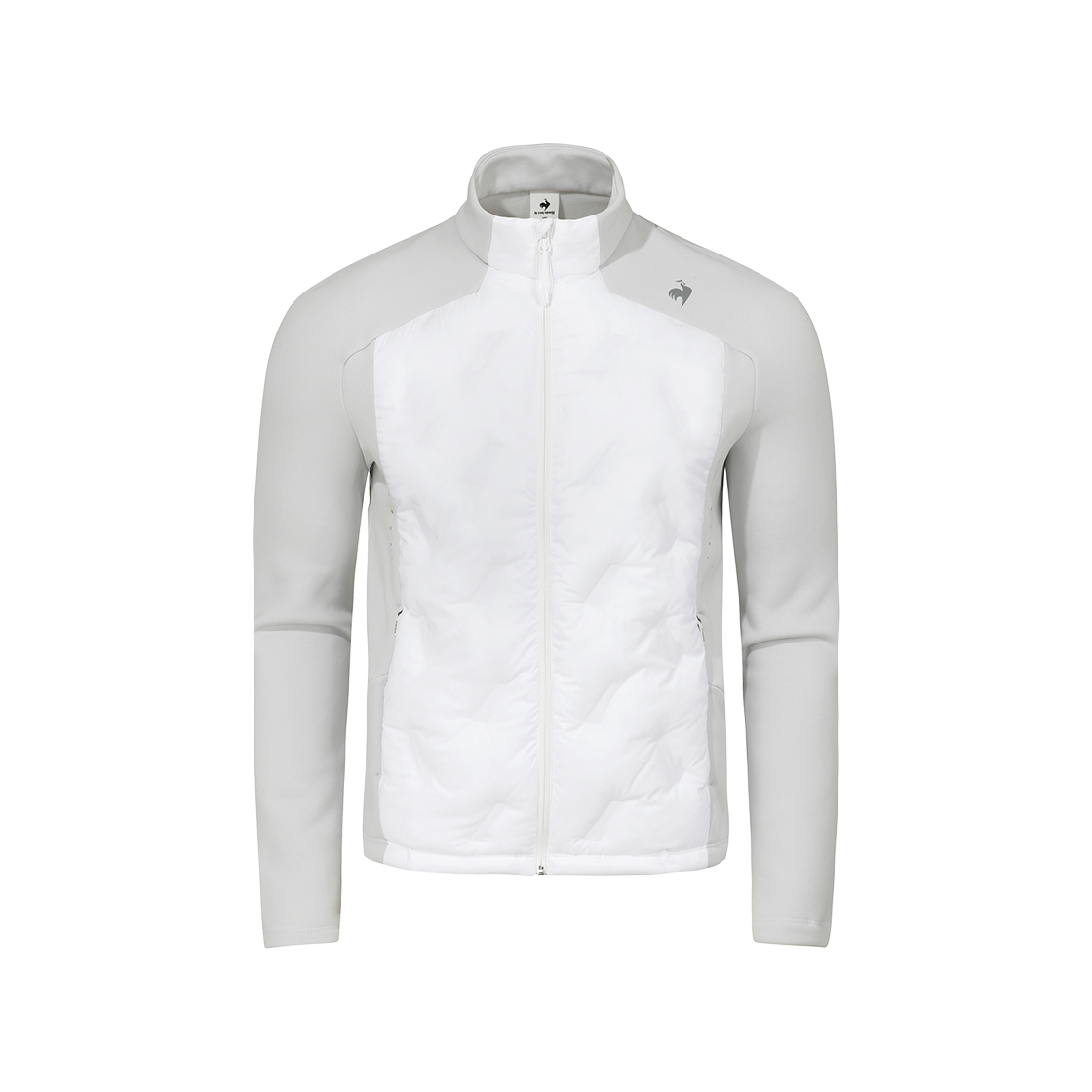 QQ423EPDO5_OWT0 le coq sportif Uni Lightweight Hybrid Padded Jacket Off-White
