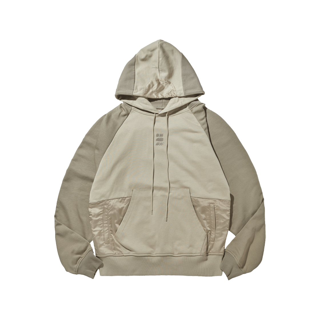 익스프레스 홀리데이 컬러 블록 후디 샌드 베이지(Express Holiday Color Block Hoodie Sand Beige)