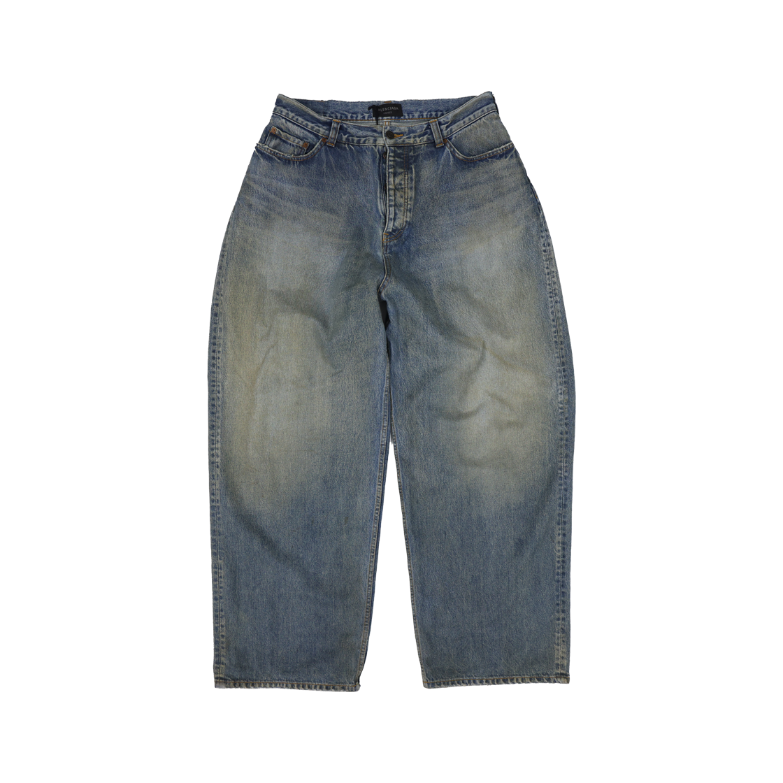 ITVWLSQUHHPJ Balenciaga 719341 Baggy Denim Pants