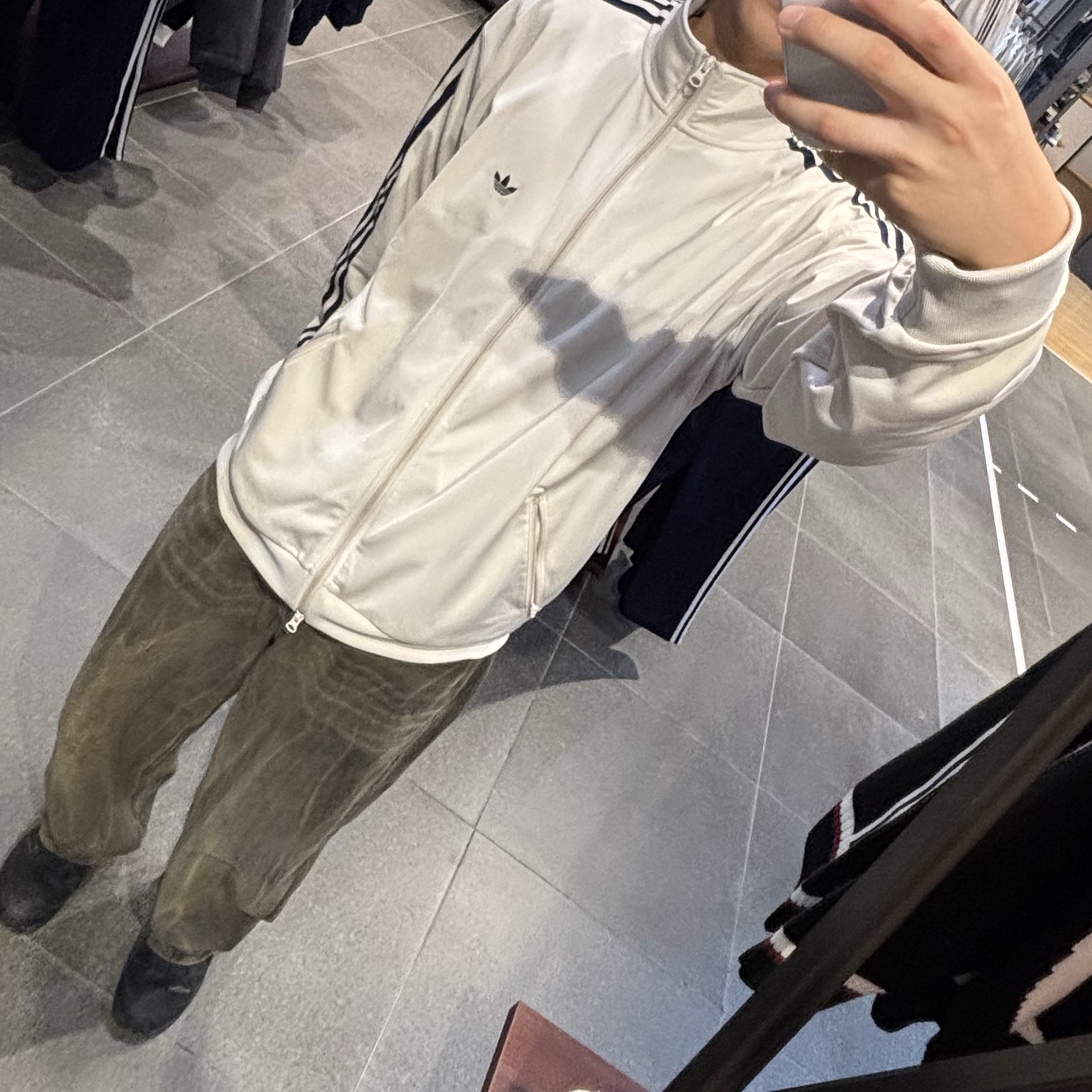 Adidas Originals Beckenbauer Track Top Bliss - KR Sizing 착용 스타일