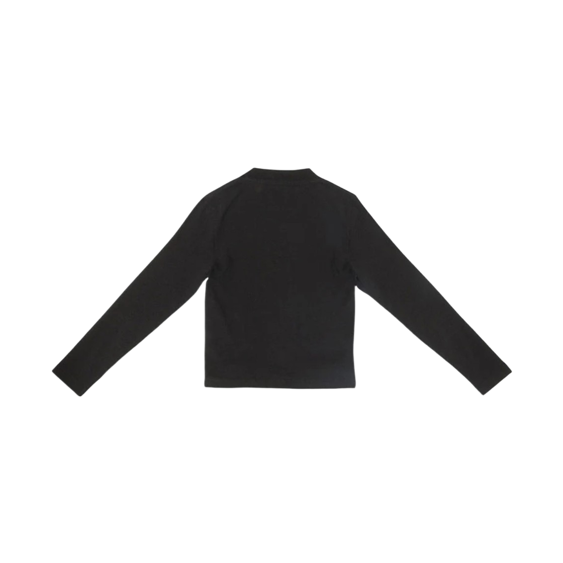 발렌시아가 패션 인스티튜트 롱슬리브 티셔츠 블랙(Balenciaga Fashion Institute Long Sleeve T-Shirt Black) - 2