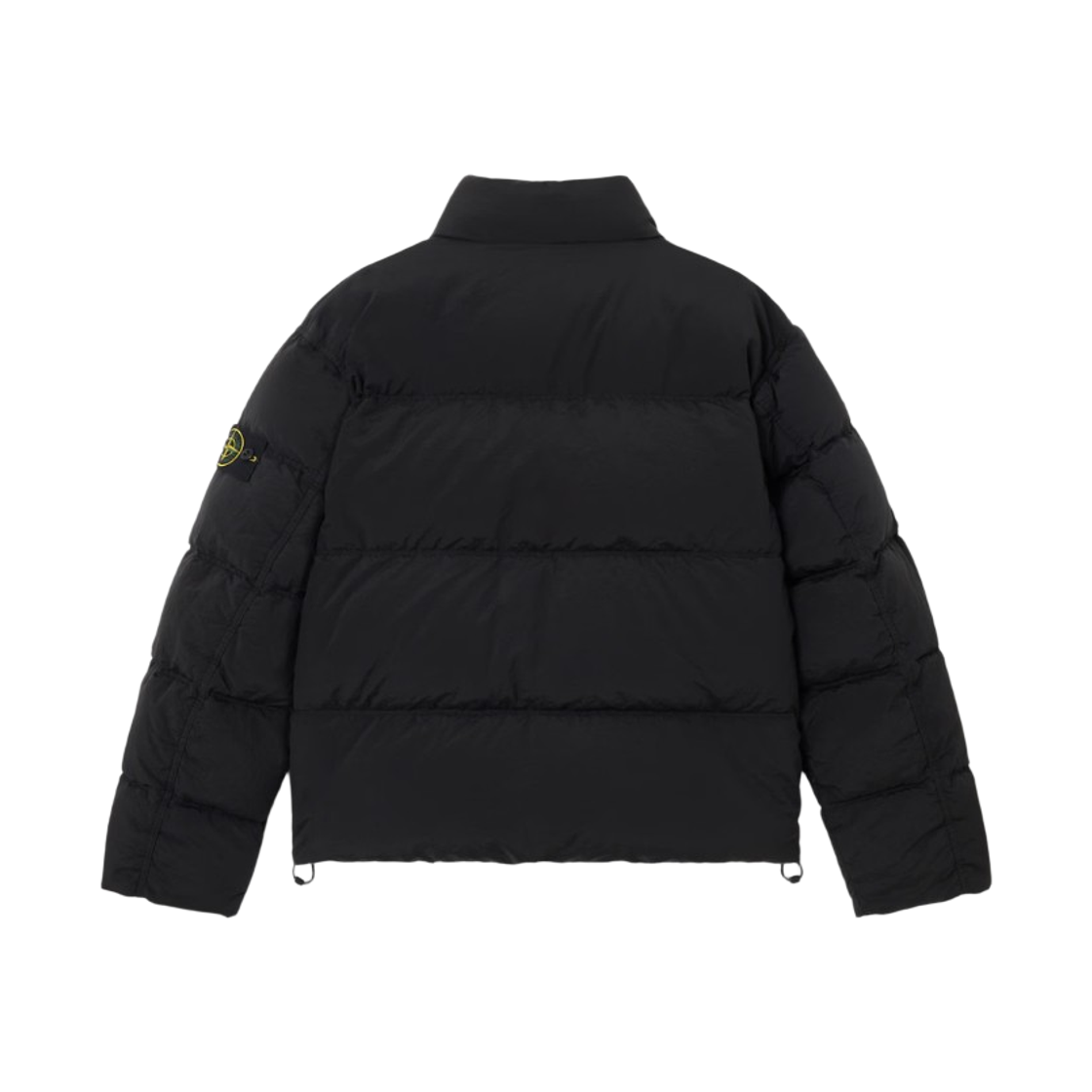스톤 아일랜드 4100124 나일론 메탈 에코닐 안티드롭 스냅 버튼 포켓 다운 자켓 블랙 - 25FW(Stone Island 4100124 Nylon Metal Econyl Anti-Drop Snap Button Pockets Down Jacket Black - 25FW) - 2