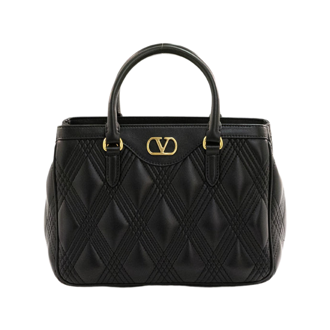 B0R97MIC0NO Valentino Quiltie 67 Tote Bag Black