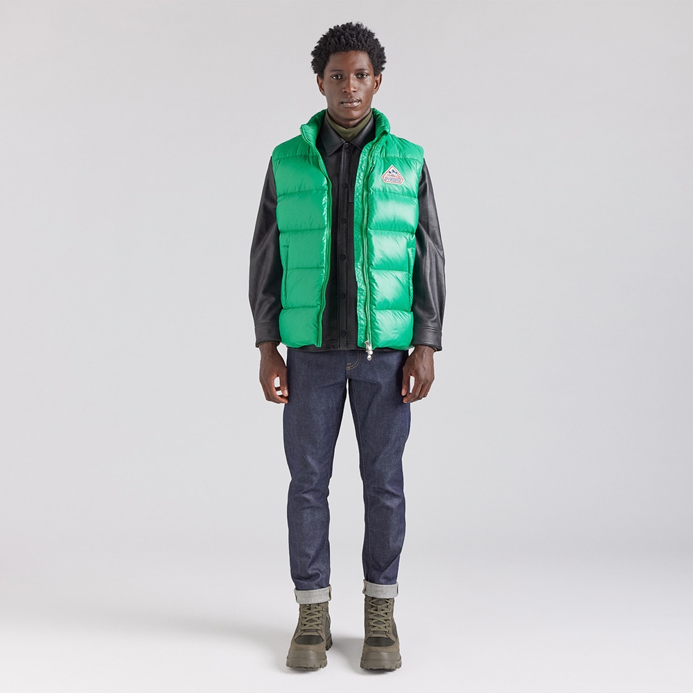 피레넥스 (24FW) 존 유니섹스 슬리브리스 다운 자켓 - 프로그(Pyrenex (24FW) JOHN Unisex Sleeveless Down Jacket - Frog) - 2