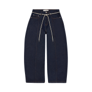 [KREAM 단독] About:Blank Wide Leg Felled Denim Raw Indigo - 26SS