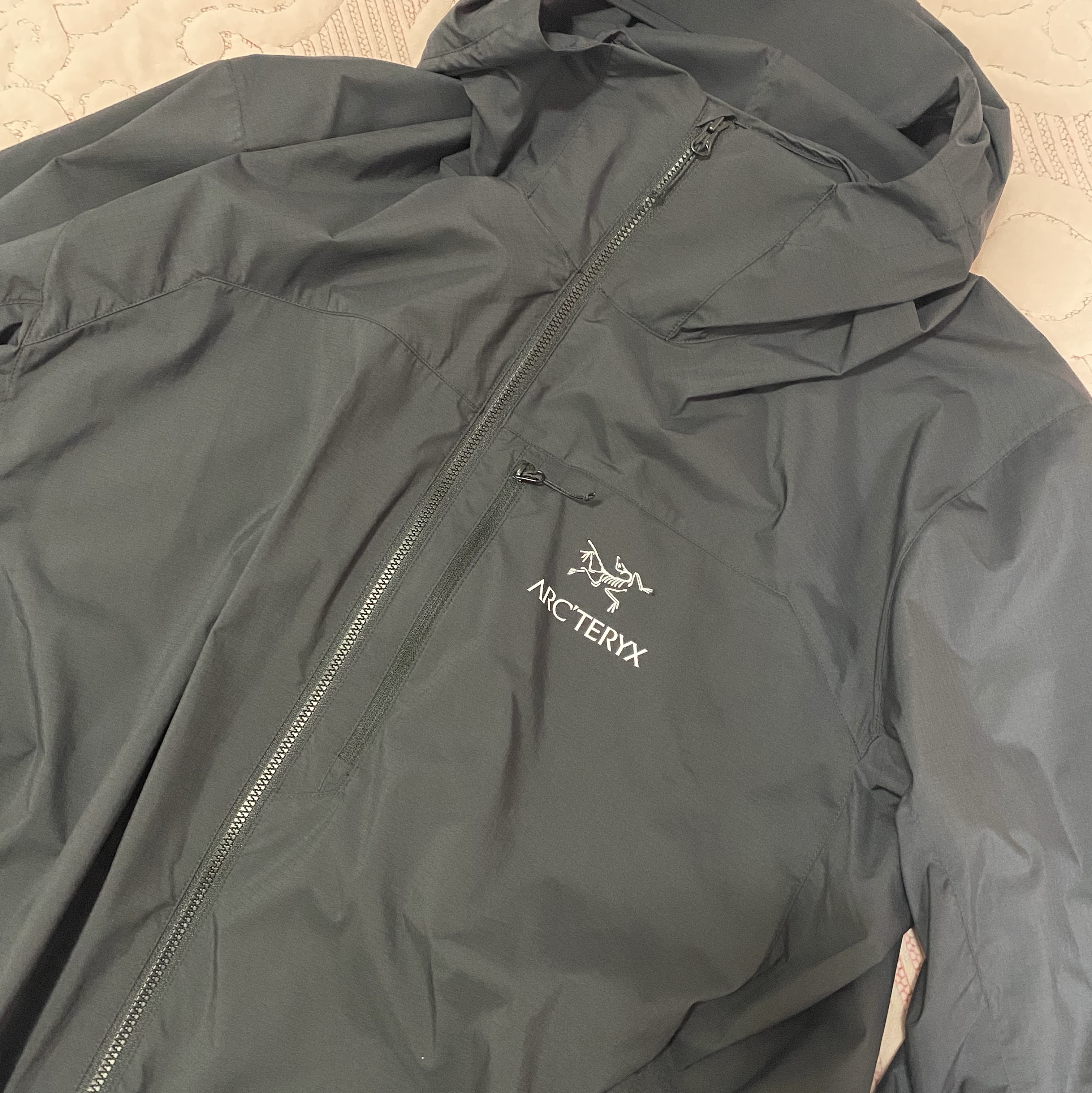 Arc'teryx Squamish Hoody Black 착용 스타일