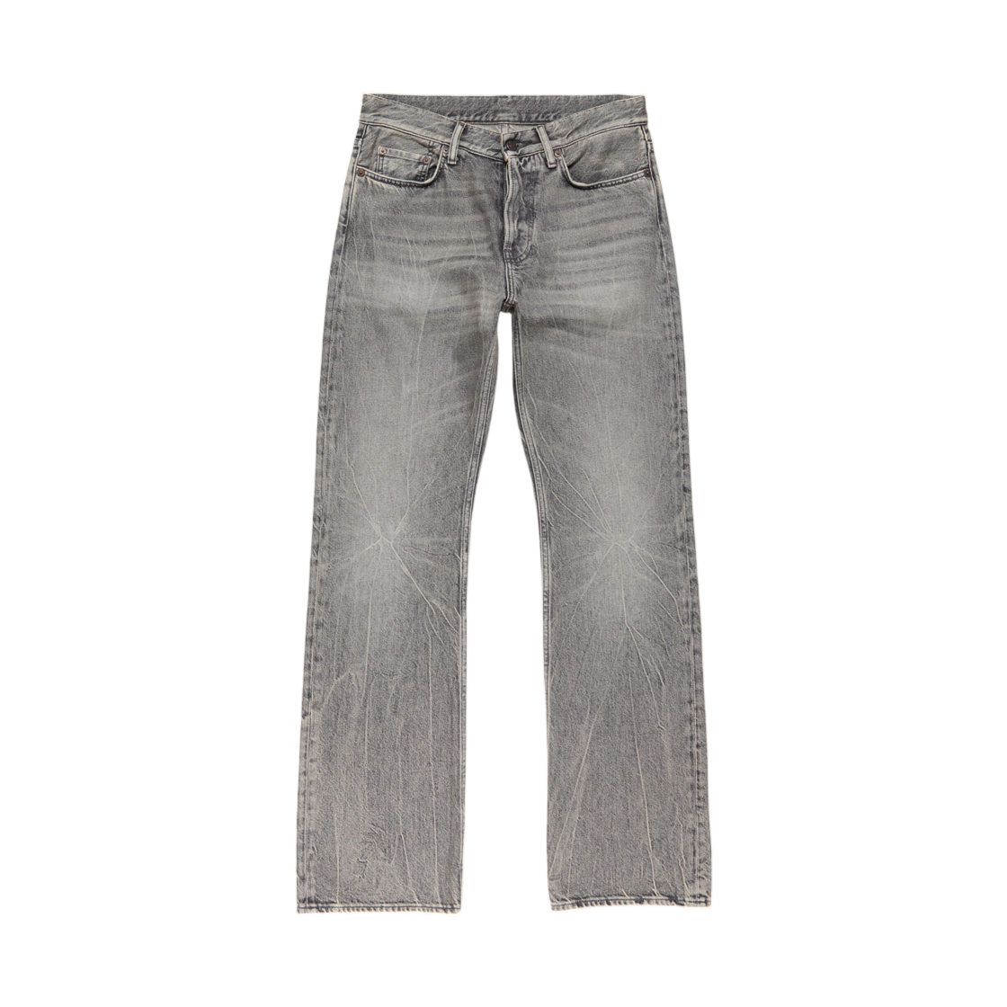 B00454-969 Acne Studios Regular Fit Jeans 2010M Washed Black