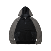 Express Holiday Color Block Hoodie Black