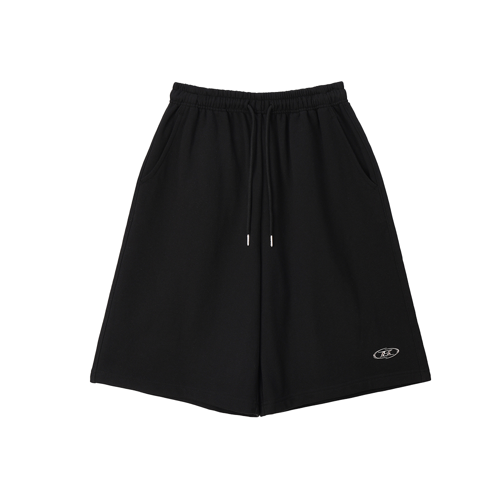 본투윈 우먼 실버 B 버뮤다 팬츠 블랙(BORN TO WIN W Silver B Bermuda Pants Black)