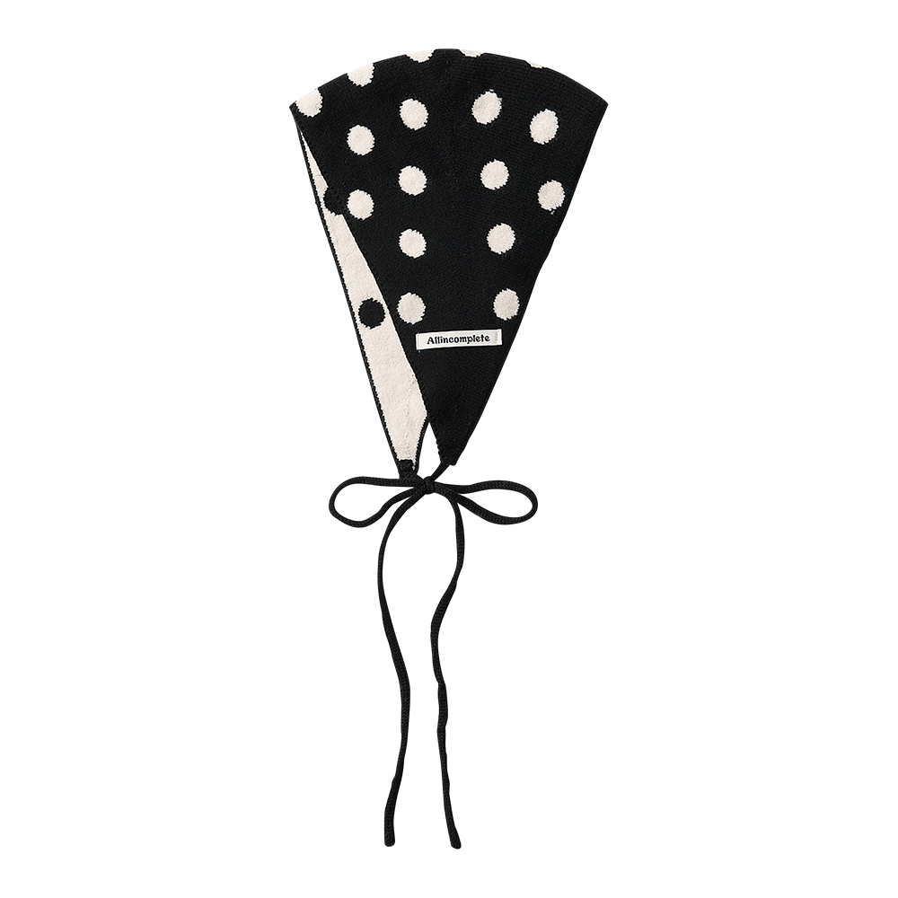 25FWDPEBK Allincomplete Dot Pattern Earmuffs