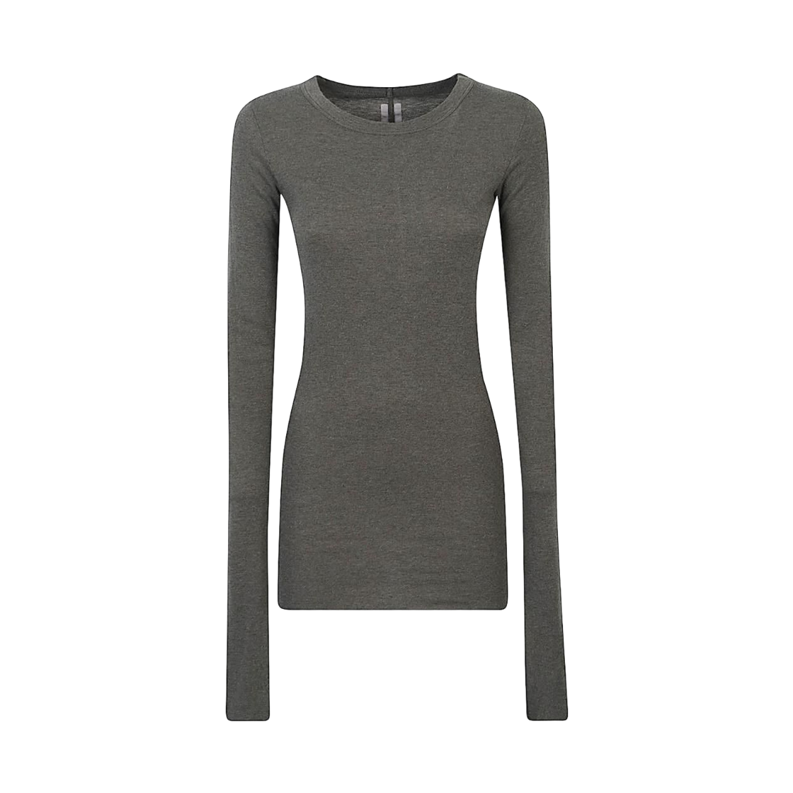 RP02E4202-RJR-25 (W) Rick Owens Cotton Semi T-Shirt Grey