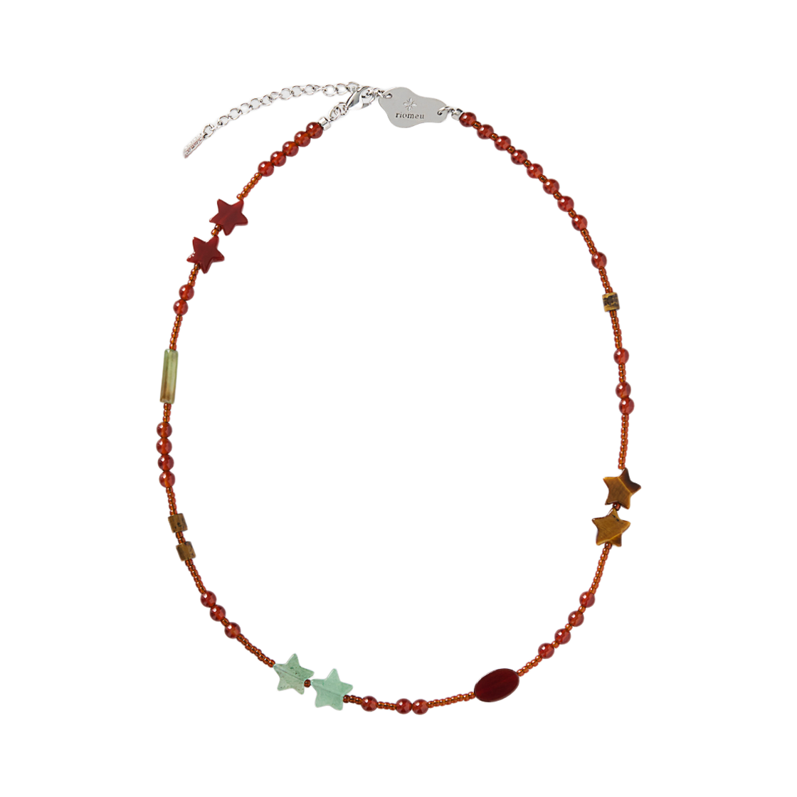 리오므 마호가니 스텔란스 목걸이(Riomeu Mahogany Stellance Necklace)