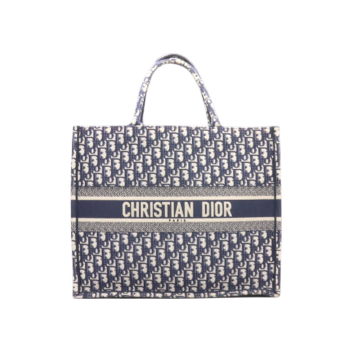디올 M1286ZRIW 블루 오블리크 라지 북 토트 토트백 aa27993(Dior Blue Oblique Large Book Tote Bag) - 1