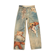 Acne Studios Loose Fit Jeans 1981 Mid Blue