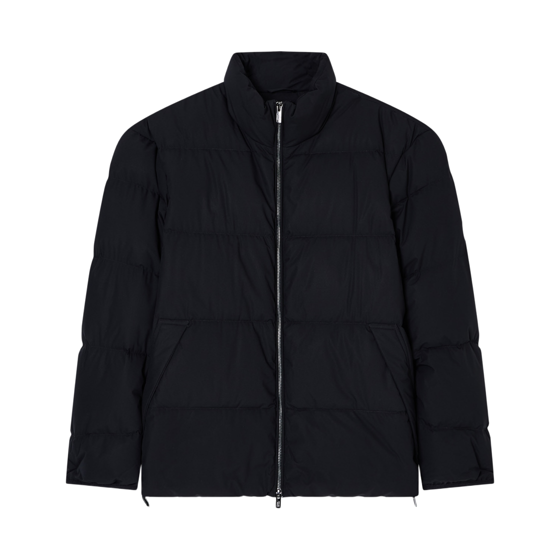 8N1BQ31NLRZ0999 Emporio Armani Quilted Nylon Puffer Jacket Black