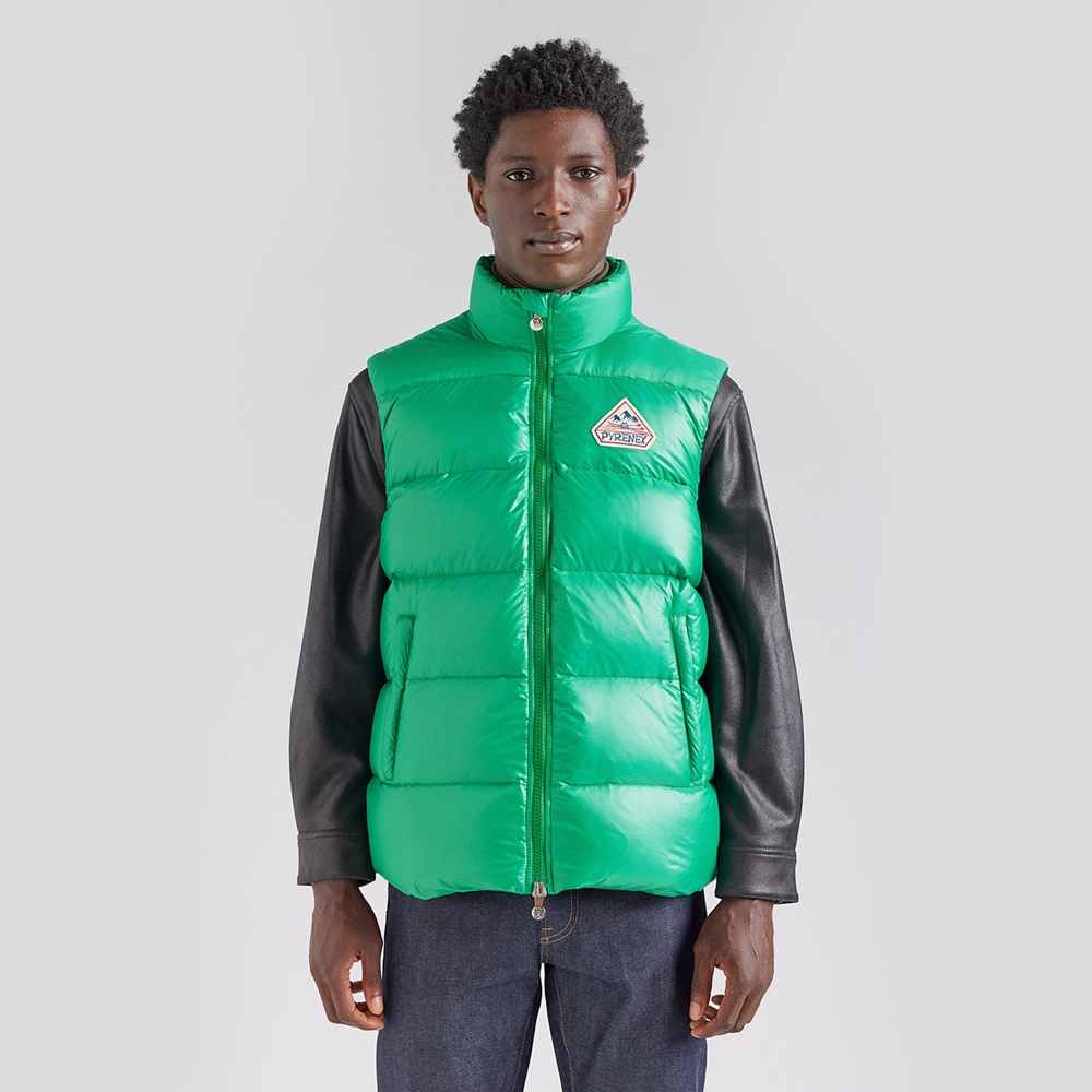 피레넥스 (24FW) 존 유니섹스 슬리브리스 다운 자켓 - 프로그(Pyrenex (24FW) JOHN Unisex Sleeveless Down Jacket - Frog) - 4