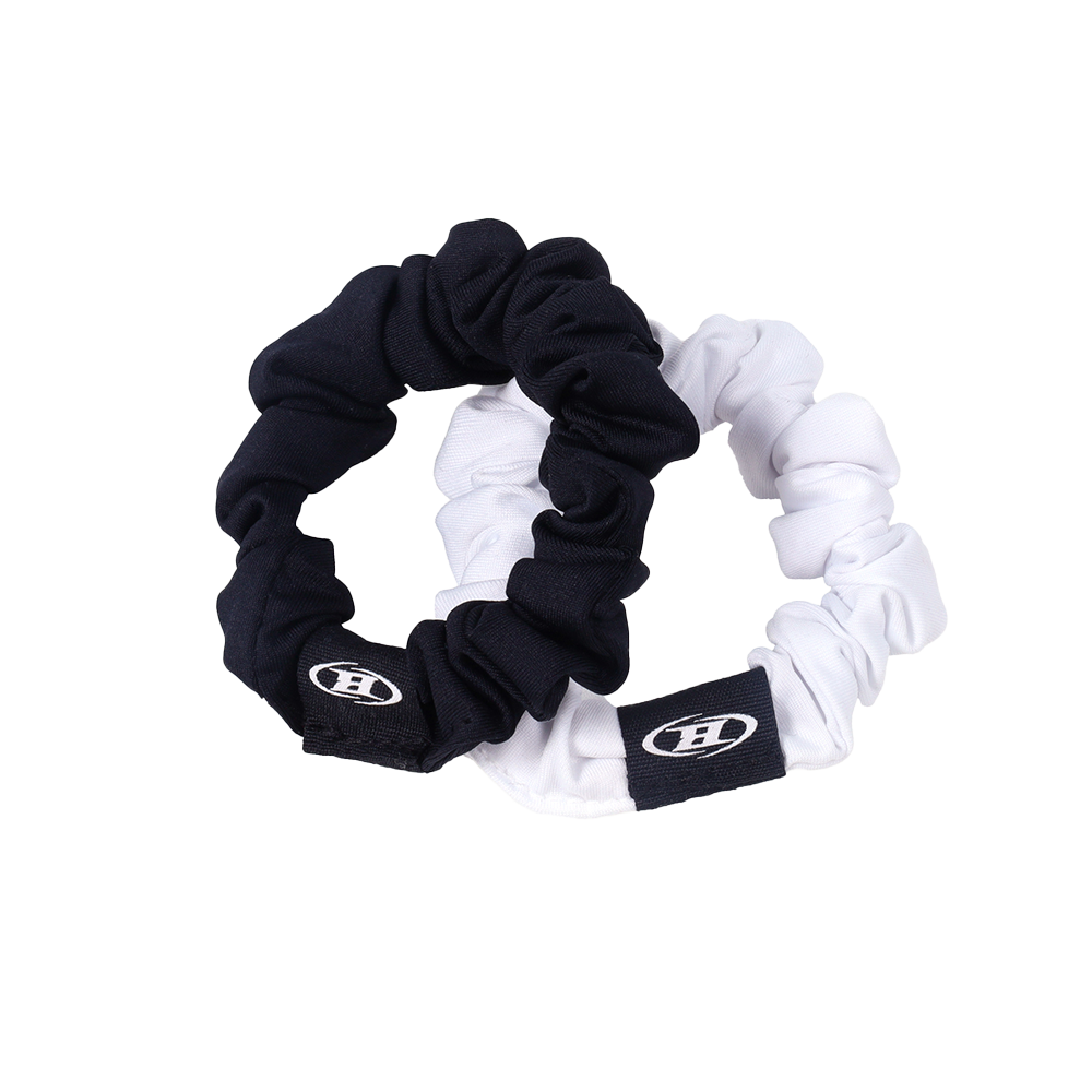 BG5UAC489MI BORN TO WIN Symbol B Scrunchie Set Black White