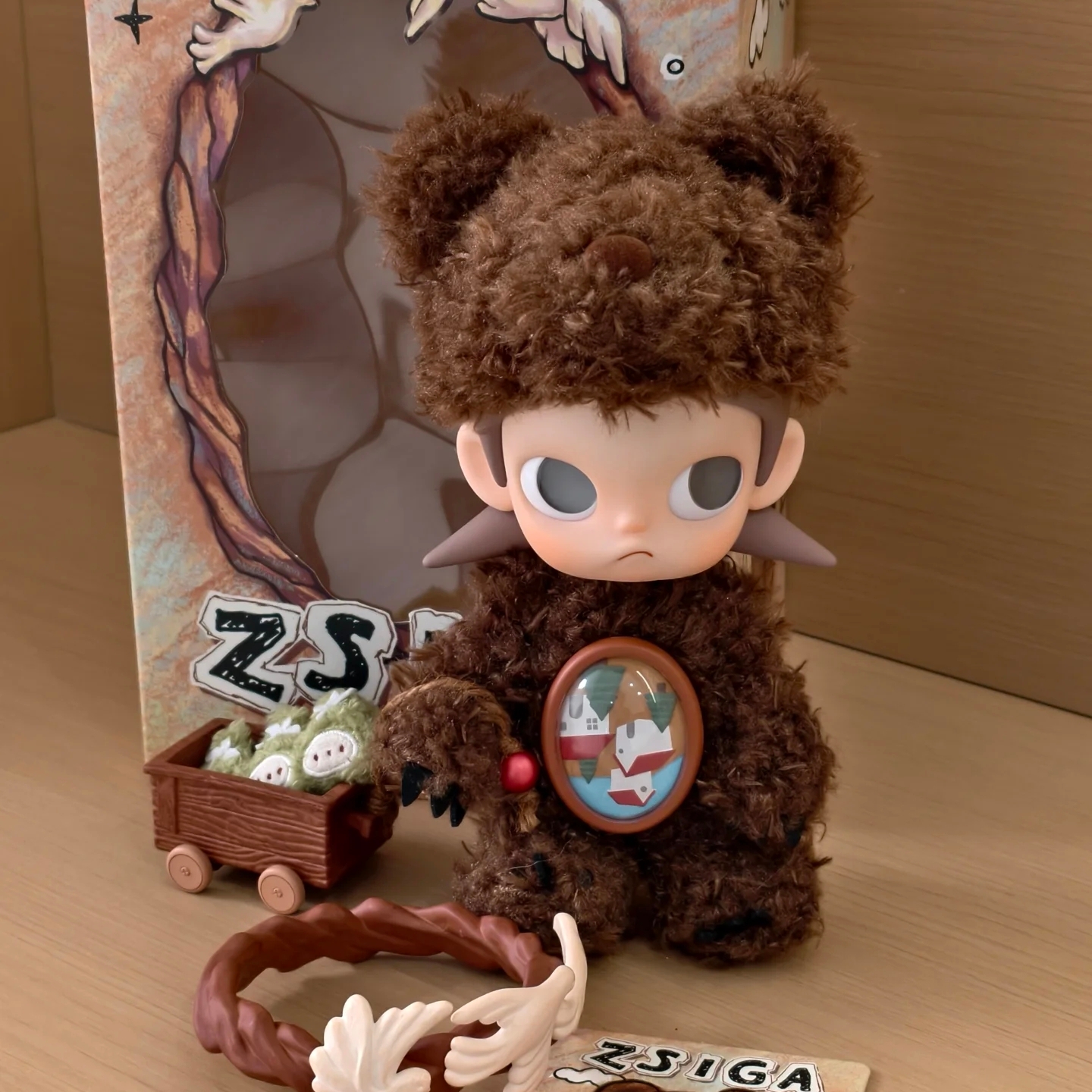 Pop Mart Zsiga Dream Destination 1/8 BJD 착용 스타일 - 1