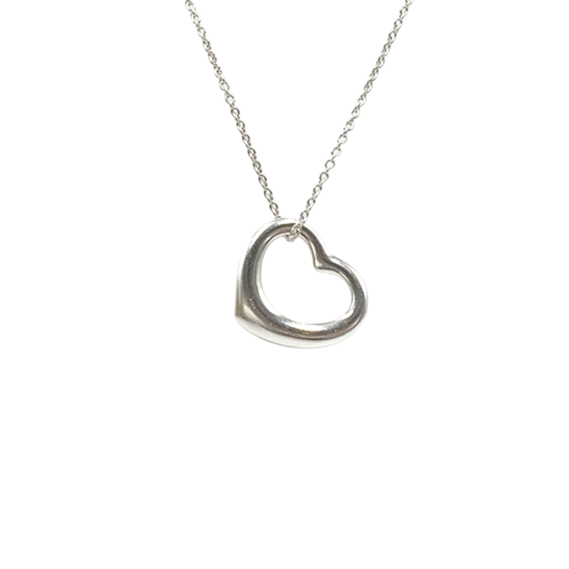 티파니앤코 엘사 퍼레티 오픈 하트 22mm 목걸이 No. 89(Tiffany & Co. Elsa Peretti Open Heart 22mm Necklace No. 89) - 1