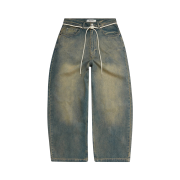 [KREAM 단독] About:Blank Wide Leg Denim Dirty Blue Wash - 26SS