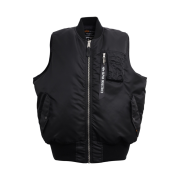 CDG x Alpha Industries Ma-1 Vest Black