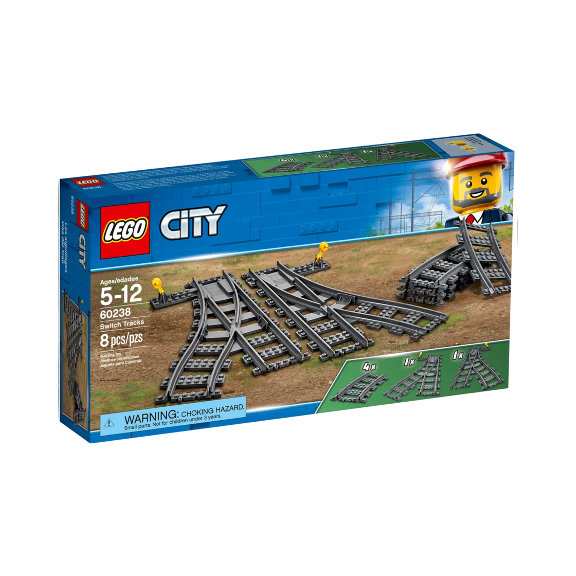 레고 시티 방향전환 트랙(Lego City Switch Tracks) - 2