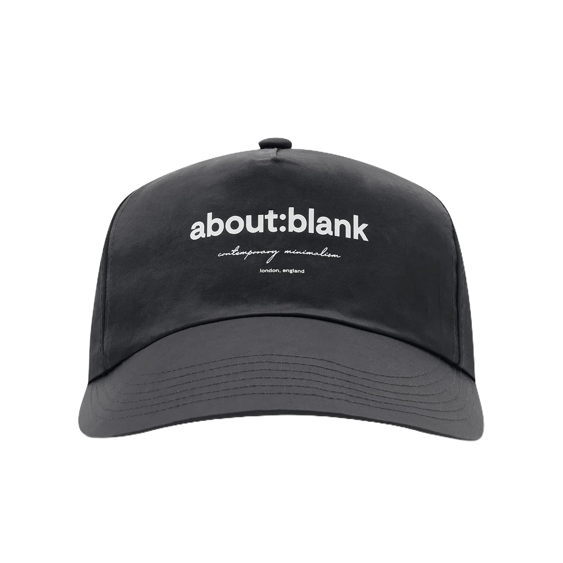 [KREAM 단독] 어바웃 블랭크 박스 캡 블랙 에크루 - 26SS([KREAM 단독] About:Blank Box Cap Black Ecru - 26SS)