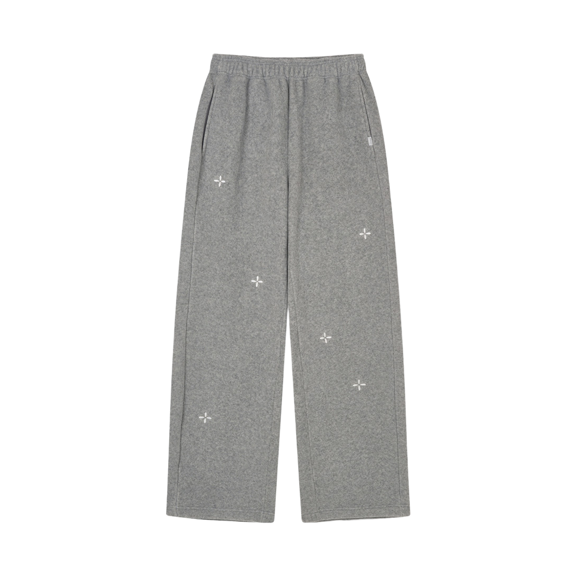 RADIANT158 Riomeu Fleece Loose Pants Gray