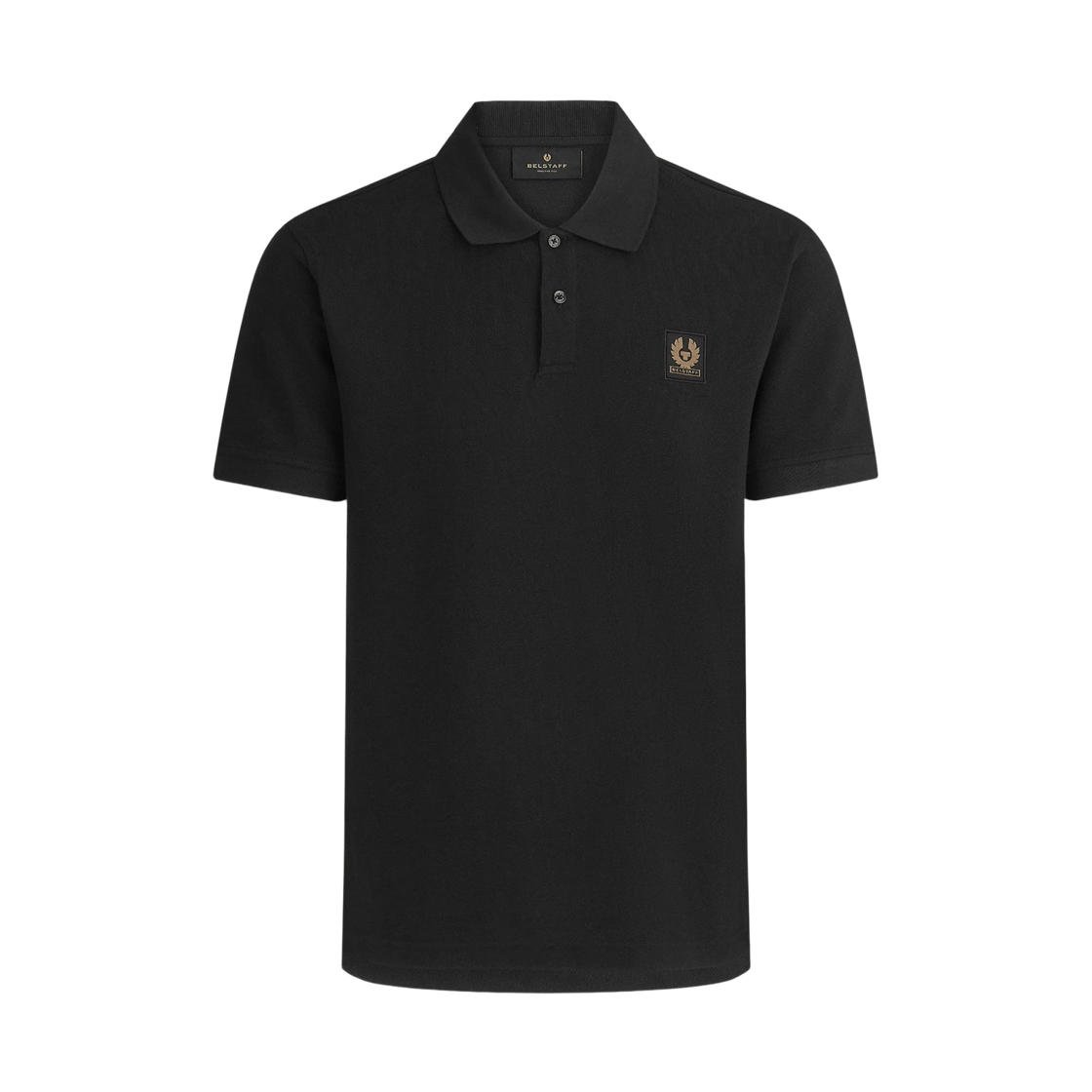 벨스타프 코튼 피케 폴로 블랙(Belstaff Cotton Pique Polo Black)