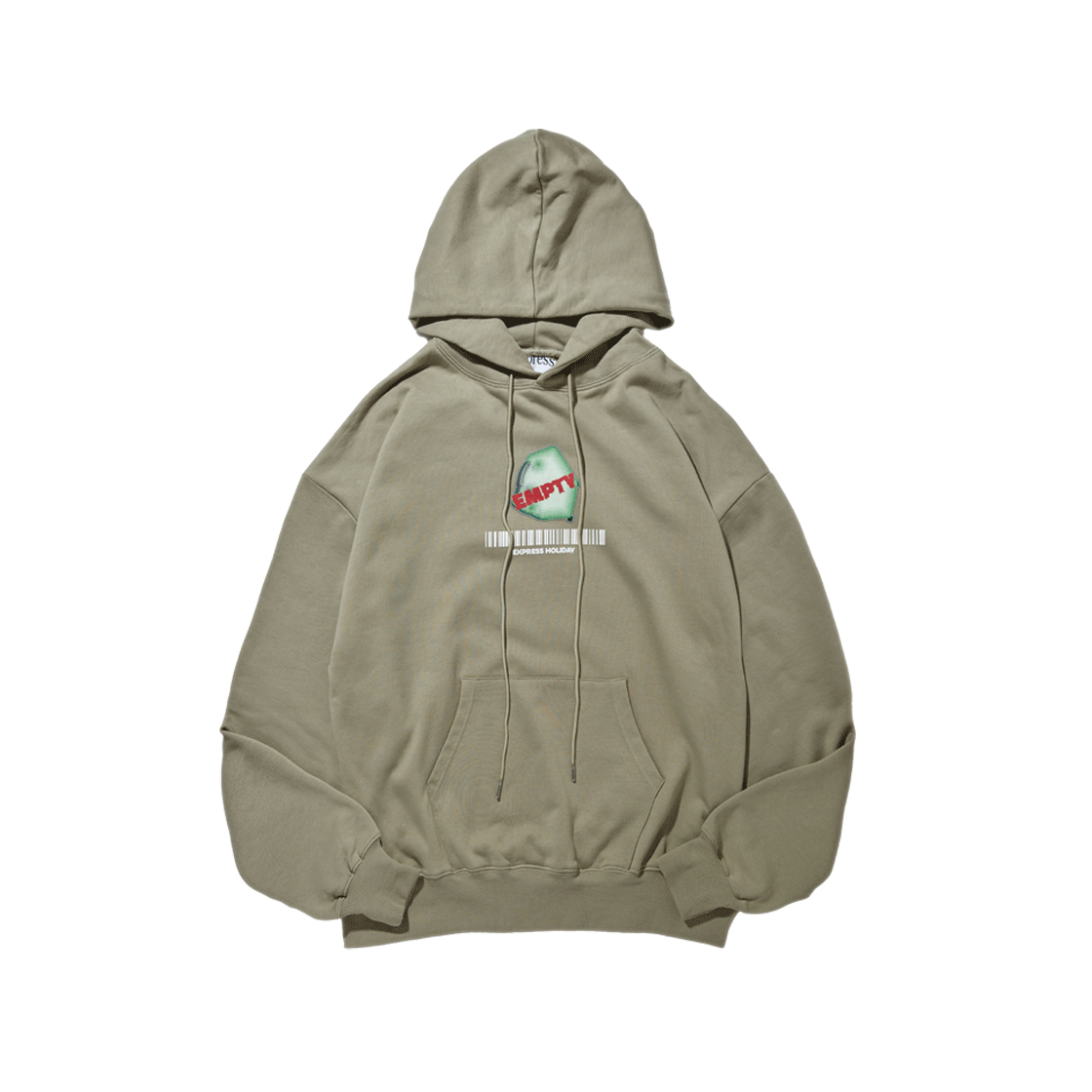 익스프레스 홀리데이 엑스레이 러기지 후디 브라운(Express Holiday X-Ray Luggage Hoodie Brown)