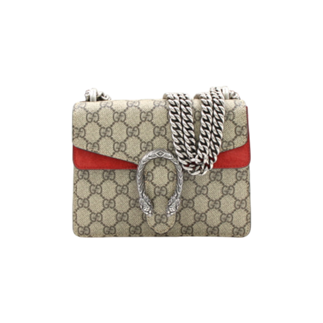 ITNGU2CBO3I2 Gucci 421970 GG Dionysus Tiger Head Mini Chain Shoulder Bag/Crossbody AA26253