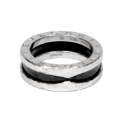 Bulgari Save the Children Ring, Size 50, 925 Silver, C-B39924