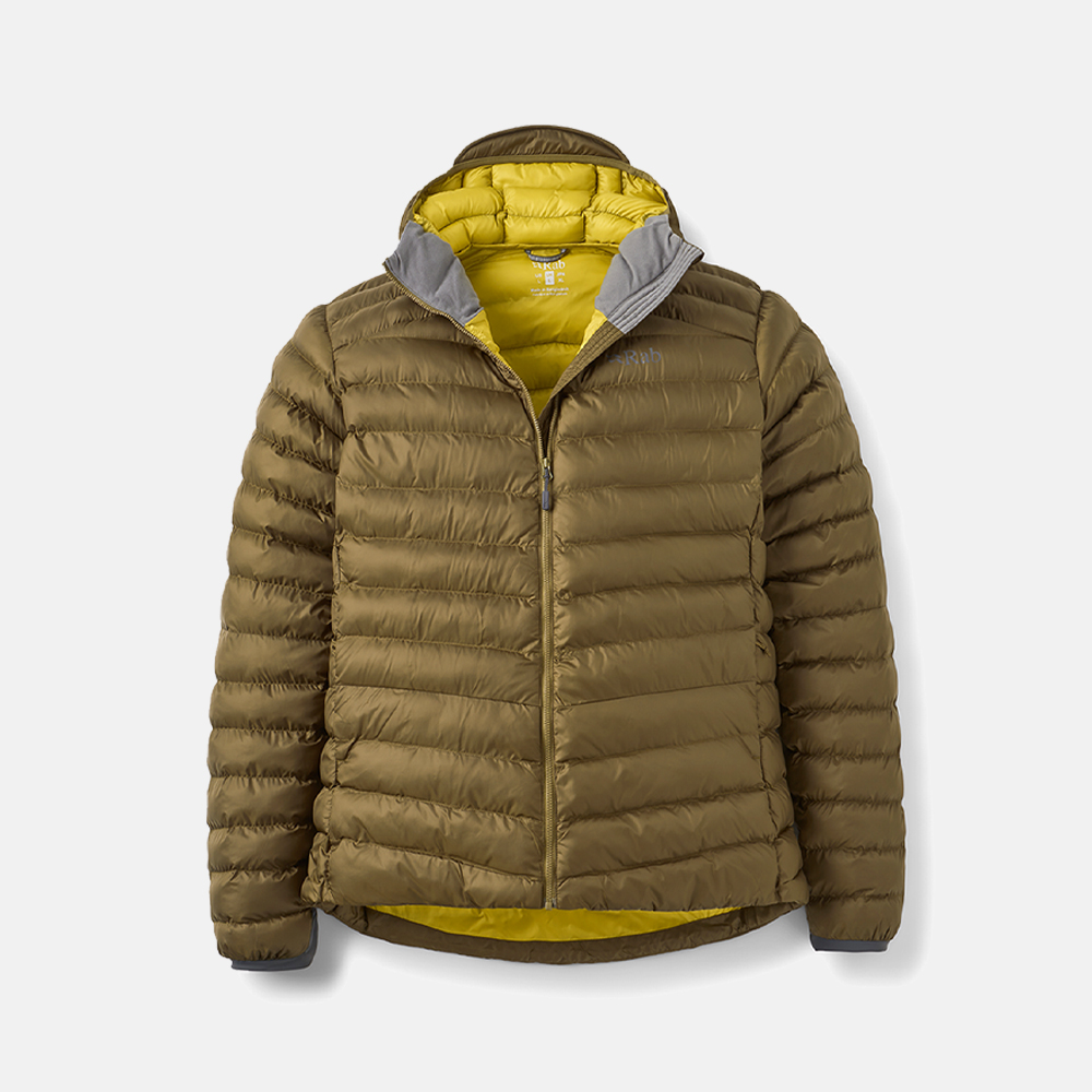 RABQIP250OAKSML Rab Cirrus Alpine Jacket Oak