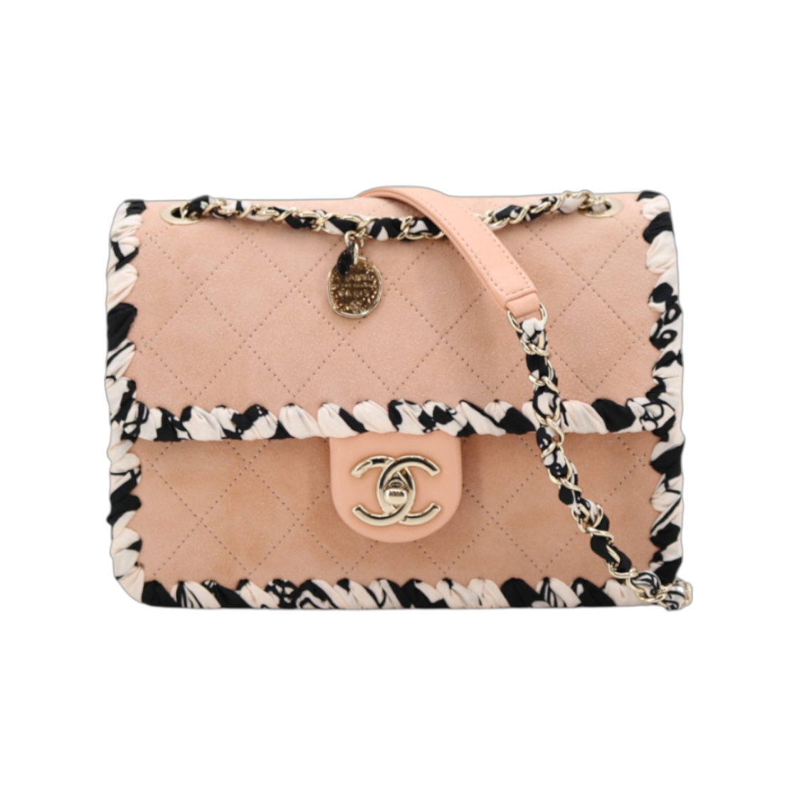 ITBS7FCMTSUB Chanel My Own Frame Flap Bag with Suede Lining