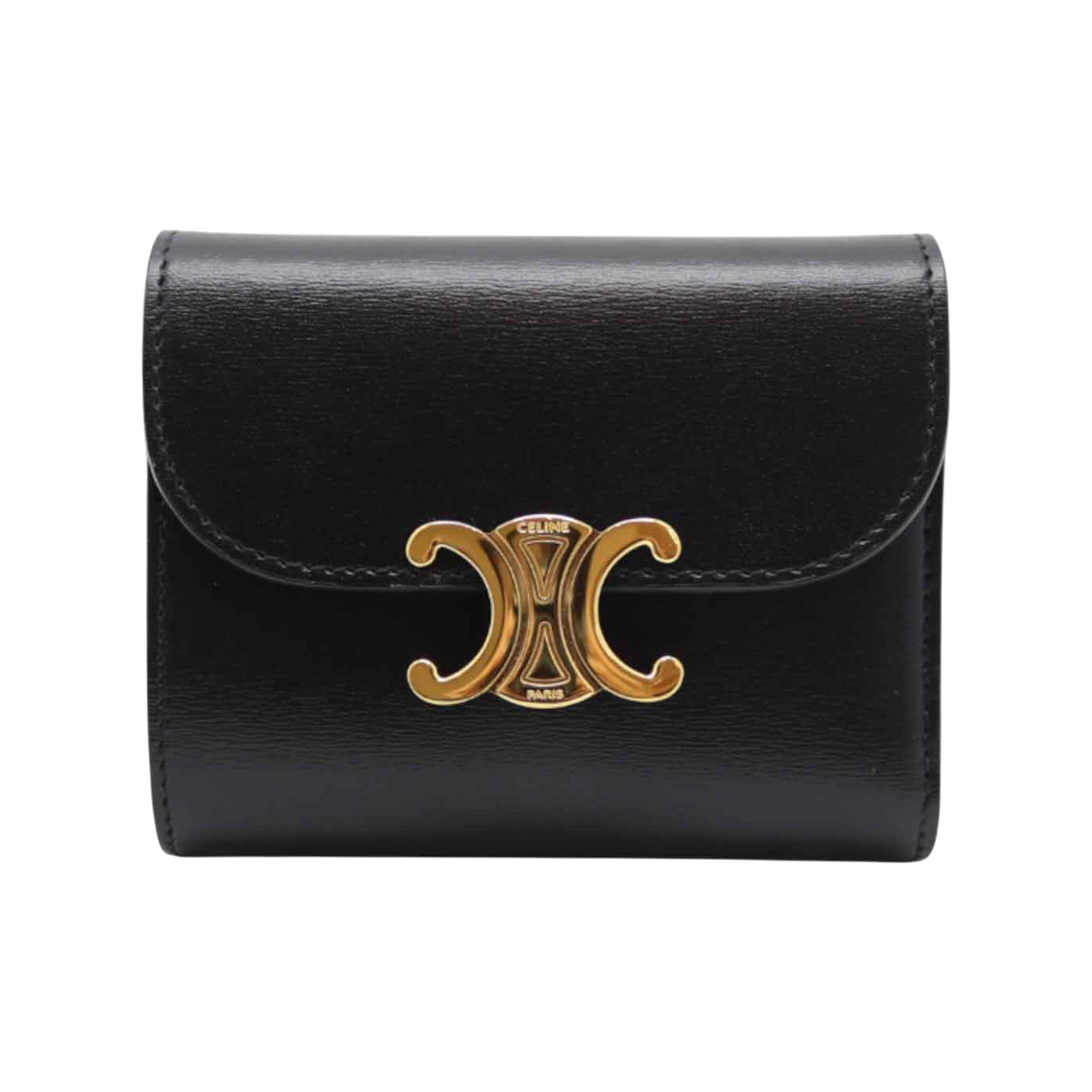 ITN6K5K5E5GL Celine Triomphe Flap Wallet