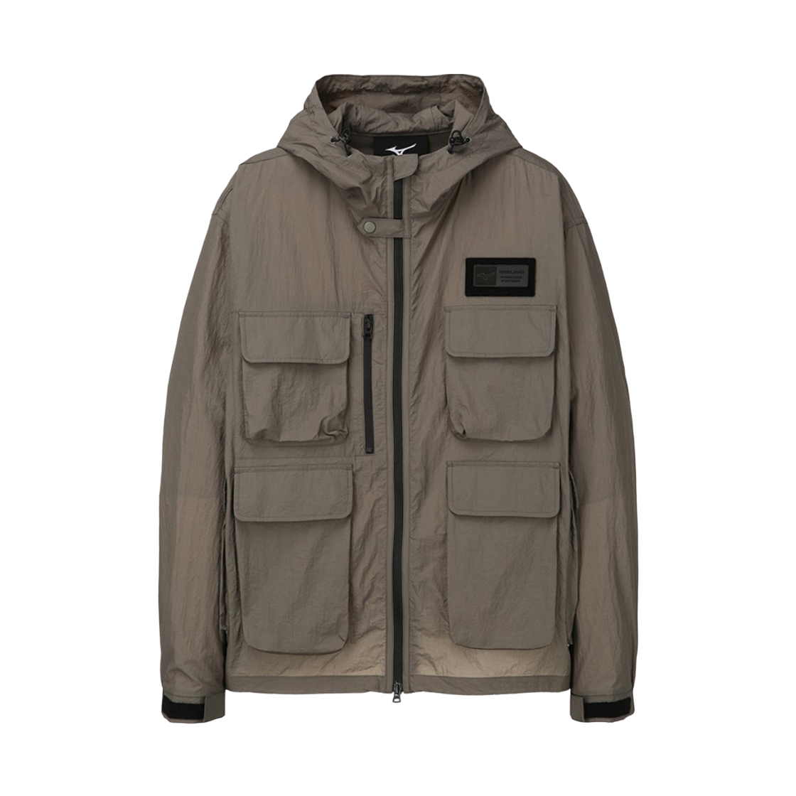 32MI5J0138 Mizuno x Ilcorso Fishing Windbreaker Khaki