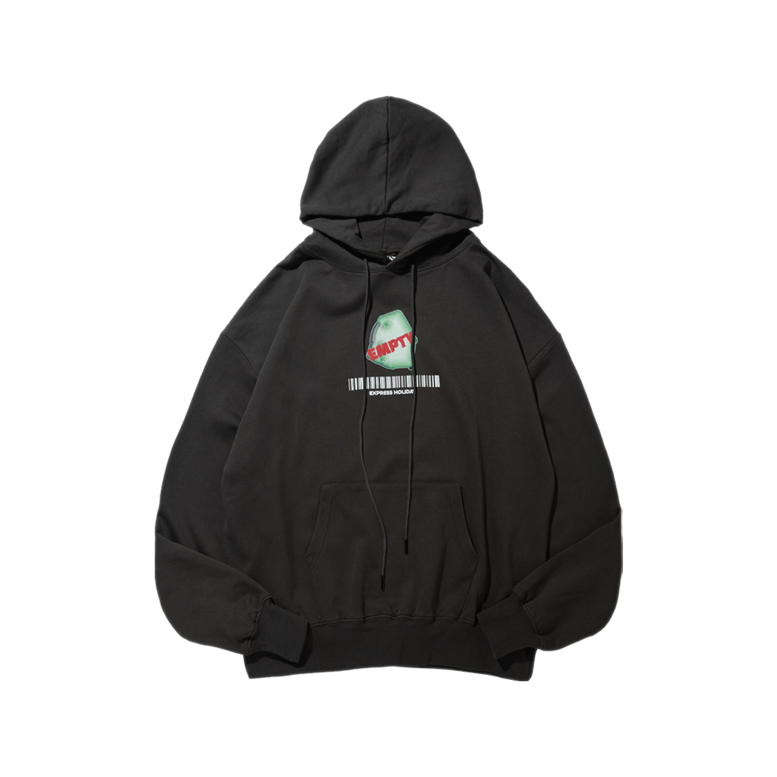 BEEHFWHD01CH Express Holiday X-Ray Luggage Hoodie Charcoal