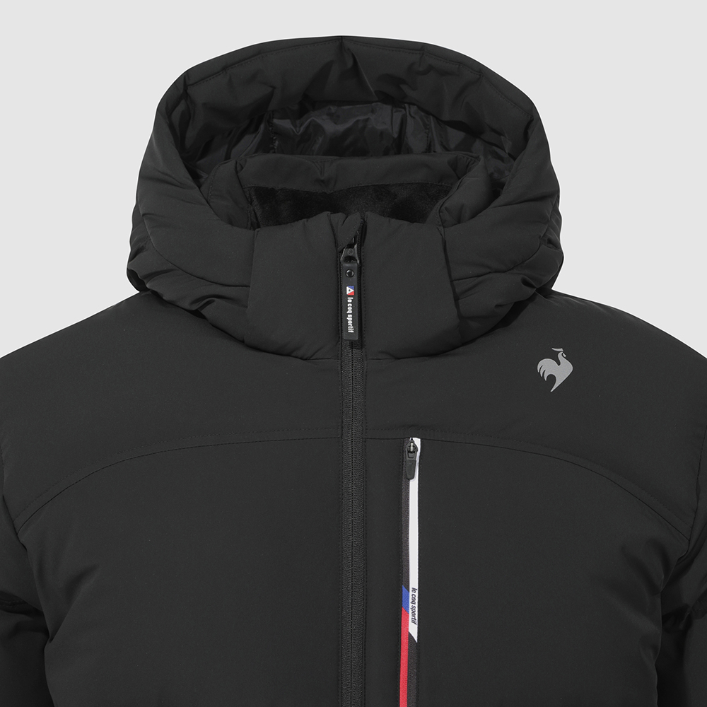 르꼬끄 스포르티브 유니 레귤러핏 벤쳐 구스 숏다운자켓 - 블랙 QQ423EDJN1(le coq sportif Venture Goose Short Down Jacket Black) - 6
