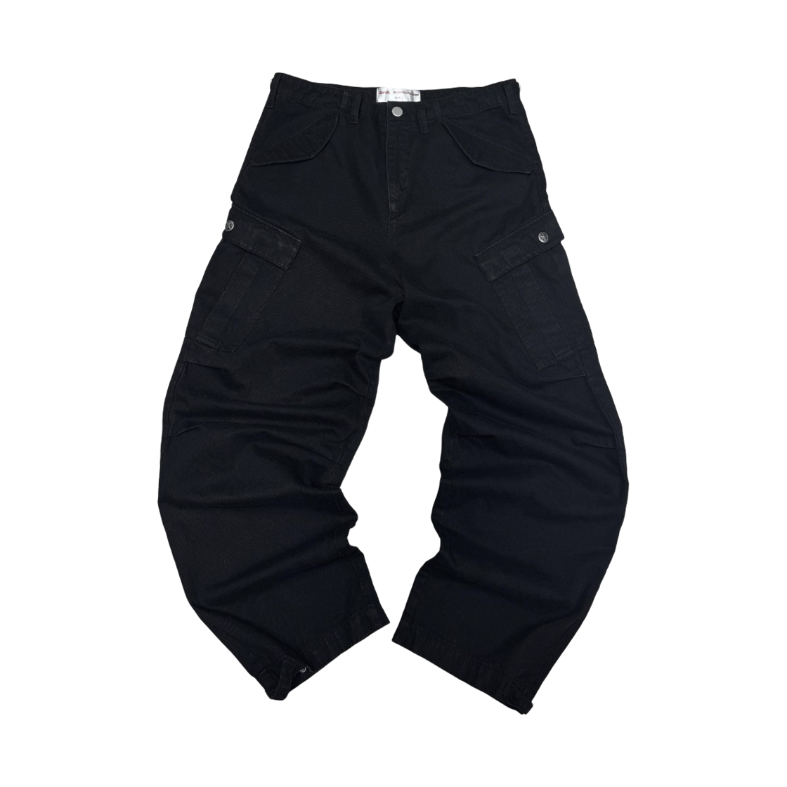 아오이로 히카리 스냅 M65 팬츠 데님 블랙(Aoiro Hikari Snap M65 Pants Denim Black)