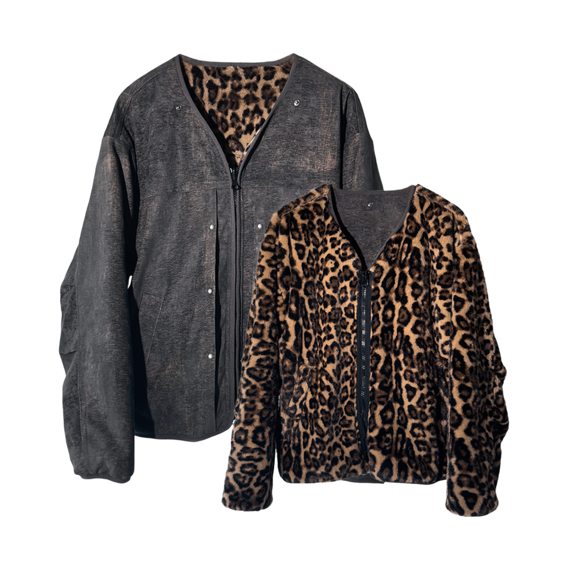 코드 레오-트론 더블 페이스 자켓 더스트 브라운(Cord Leo-tron Double Face Jacket Dust Brown)