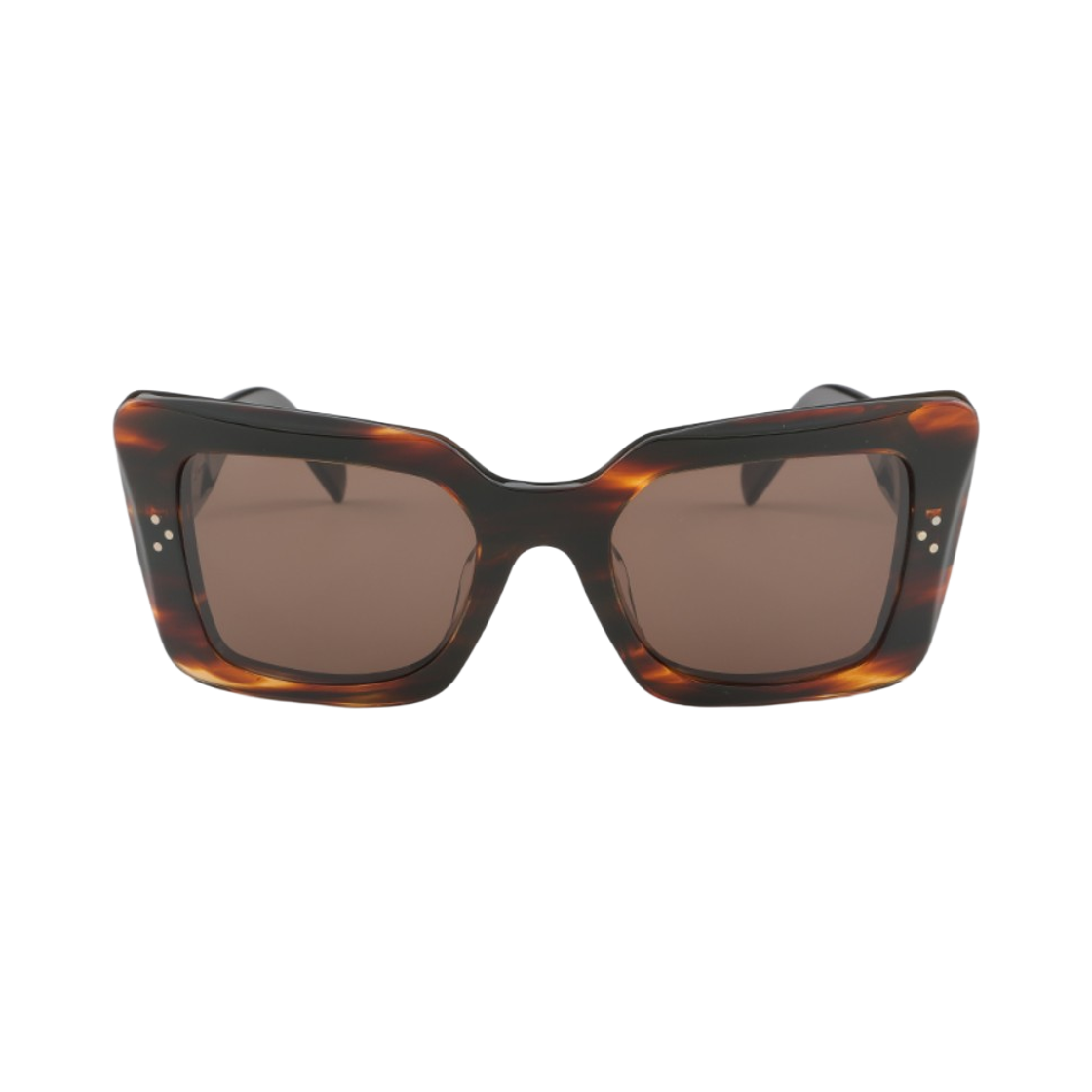 CL40156U-56E (W) Celine Butterfly Acetate Sunglasses Havana Brown